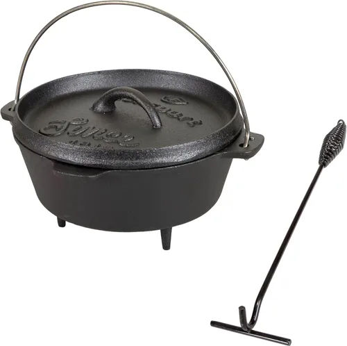 Miniatura 18 de Stansport Horno holandés de hierro fundido pre-sazonado