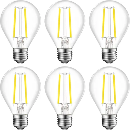 Miniatura 7 de Energetic - Bombilla LED G16.5 regulable E12 de 60 W, 500 lúmenes, bombilla de candelabro para candelabros, ventilador de techo, tocador, luz diurna