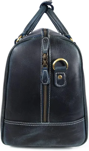 Miniatura 5 de Bolsa de viaje de cuero Bolsa deportiva para gimnasio, bolsa de mano para equipaje de avión, regalo para el día del padre por Aaron Leather Goods