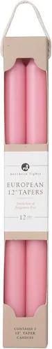 Miniatura 5 de Northern Lights Candles - 12" 2PK Premium Tapers, Burdeos - 72884