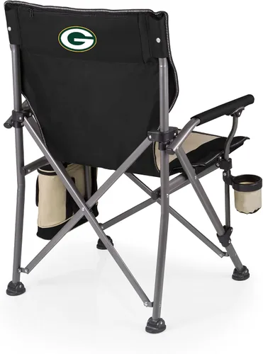 Miniatura 3 de Picnic TIME NFL Unisex-Adult NFL Outlander Folding Camping Chair with Cooler, Heavy Duty Beach Chair