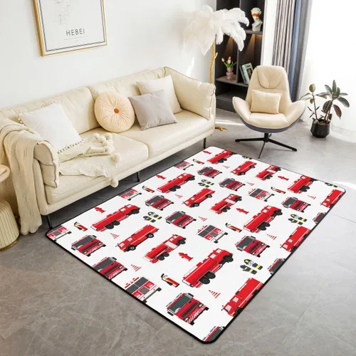 Miniatura 21 de Erosebridal Alfombra de motocross de 3 x 5 pies para mesita de noche, alfombra de motociclista para niños, adolescentes, motocicleta, deportes