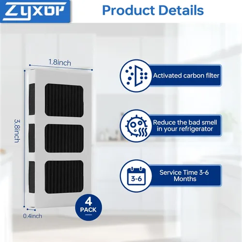 Miniatura 5 de Paultra2 - Filtro de aire de repuesto para refrigerador compatible con Frigidaire Pure Air Ultra II, Pureair Ultra 2, Electrolux Part 242047805