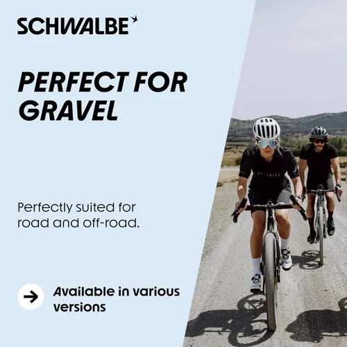 Miniatura 6 de Schwalbe G-ONE Neumático de bicicleta Allround – Neumático de grava ligero, 28/27.5 pulgadas – E-Bike Ready, Gravel Bike – Neumático de bicicleta