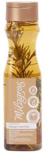Shampoo de Romero Milagros - Productos colombianos para el cuidado del cabello para el crecimiento natural, fortalecimiento y reparación, juego de
