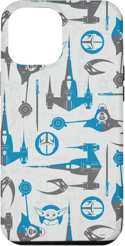 Miniatura 24 de Funda para iPhone 11 Pro Max Star Wars The Mandalorian & Grogu Signets and Starships