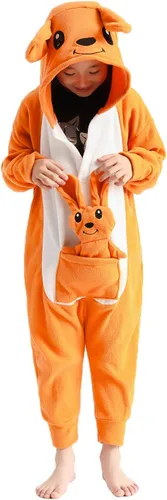 Miniatura 4 de Pijama unisex de una pieza para niños, disfraz de animal para cosplay de Navidad, Halloween