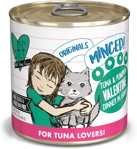 Miniatura 21 de Weruva BFF - Comida húmeda natural picada para gatos, atún y tilapia en pareja en gelatina, lata de 3 oz, paquete de 24