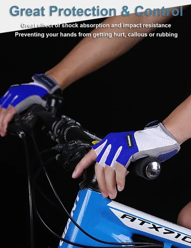 Miniatura 2 de Guantes de ciclismo para hombres y mujeres, guantes de ciclismo para hombres y mujeres, guantes de ciclismo acolchados para hombres y mujeres