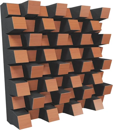 Miniatura 2 de Sirius - Difusor acústico de estudio acústico de sonido «Sirius» 2D QRD Difusión - Reflejo - Absorción - Insonorización - Aislamiento Panel