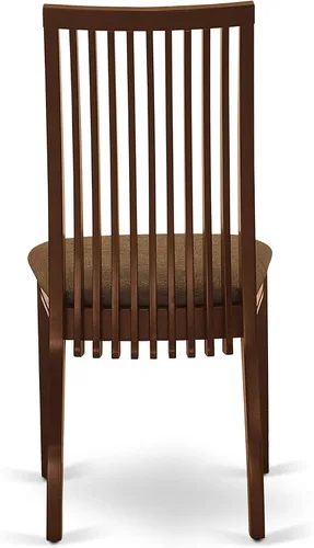 Miniatura 9 de East West Furniture CAIP5-LWH-C - Juego de comedor de 5 piezas para 4 personas, incluye una mesa de comedor rectangular y 4 sillas de comedor