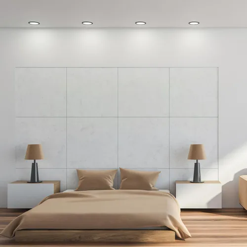 Miniatura 9 de Cabilock Cubierta de luz LED de repuesto para difusor de lámpara de techo, a prueba de deslumbramiento, cubierta de luz de techo, pantallas