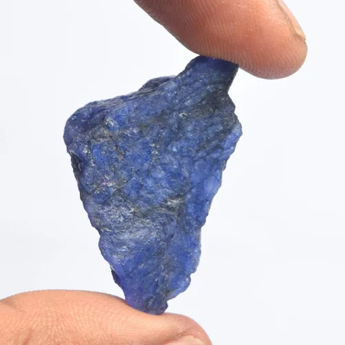 Miniatura 4 de GEMHUB Zafiro azul crudo de 4100 quilates de zafiro en bruto de grado superior piedra preciosa suelta de cristal curativo natural de zafiro Gema azul