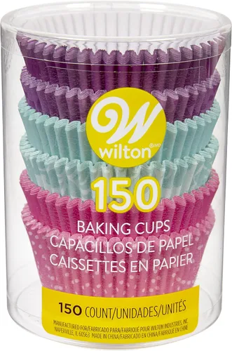 Miniatura 2 de Wilton Cupcake Liner - Tazas para hornear estándar, 150 unidades, multicolor - Patrones