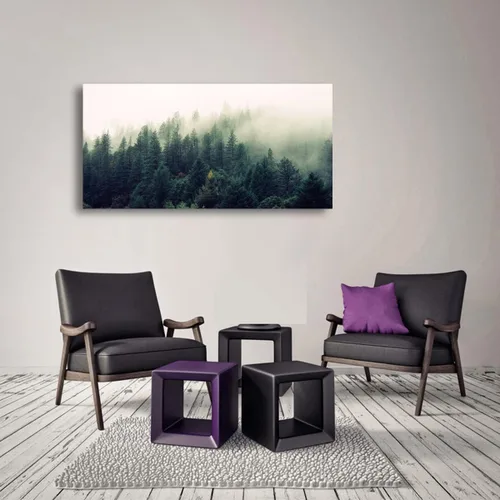 Miniatura 4 de Arte de pared de paisaje, impresiones en lienzo de paisajes naturales, decoración del hogar, bosque verde, pintura de árboles para sala de estar