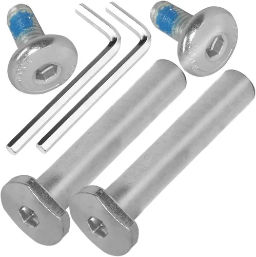 Miniatura 13 de M8 Juego de Tornillos y Pernos Allen de 40-76mm para Masculino y Femenino, Piezas de Patinete para Niños para Patinetes de 2-3-4 Ruedas, Reparación