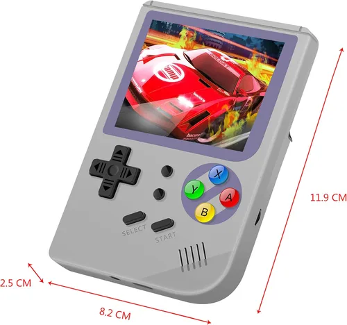Miniatura 6 de RG300 - Consola de juegos de mano retro con sistema de código abierto, consola de juegos retro 16G + tarjeta TF 32G Videojuegos de mano 3 pulgadas