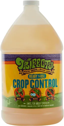 Trifecta Jabón Insecticida de Control de Cultivos para Plantas | Fungicida Totalmente Natural para Plantas | Eliminador de Ácaros Araña para Plantas