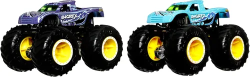 Miniatura 7 de Hot Wheels Monster Trucks - Surtido de juguetes de coche con cambio de color, 3 años