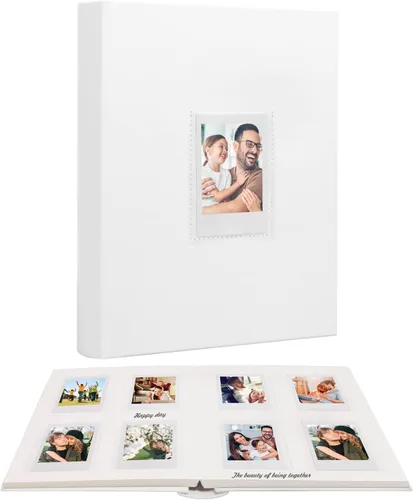 Miniatura 2 de Polaroid - Paquete de 2 álbumes de fotos con espacio de escritura, ventana frontal, álbumes de fotos Polaroid de 3 pulgadas para cámara instantánea