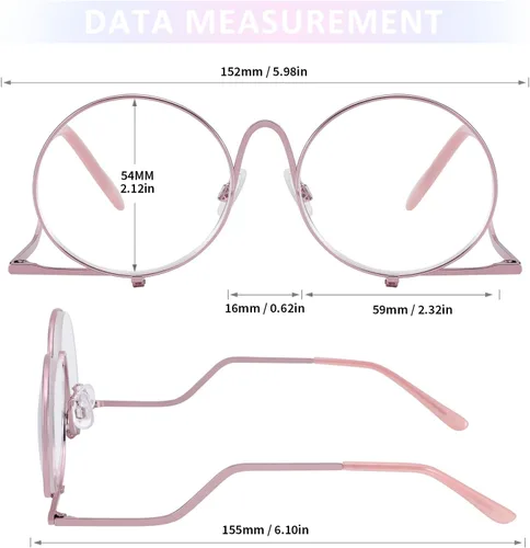 Miniatura 2 de JOOX Makeup Reading Glasses for Women Large Magnifying Cosmetic Readers Make Up Eyeglasses