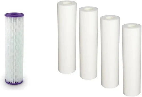 Miniatura 4 de Aquasana EQ-PFC.35 - Sistemas de filtro de agua para toda la casa, 1 unidad (paquete de 1), color blanco y EQ-303-20 de 20 pulgadas, paquete de 3