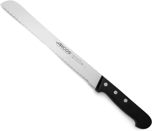 Miniatura 7 de Arcos Cuchillo de chef de 6 pulgadas de acero inoxidable. Cuchillo de cocina para cortar y pelar alimentos pequeños. Mango ergonómico