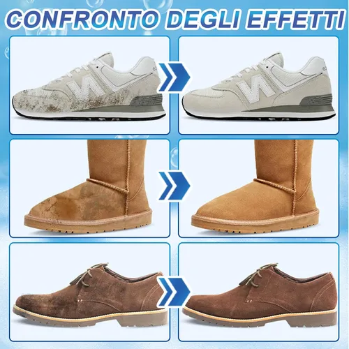 Miniatura 2 de Suede Shoe Cleaner, Suede Cleaner,Nubuck Cleaner, Shoe Cleaner Removes Dirt & Stain for Suede Nubuck Leather Boot