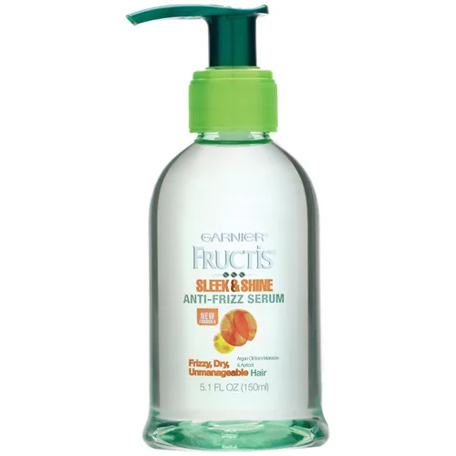 Miniatura 15 de Garnier Fructis Sleek & Shine - Suero antiencrespamiento para cabello seco, aceite de argán, 5.1 onzas líquidas, 2