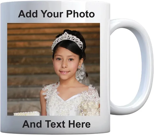 Miniatura 4 de PersonalizationStreet - First Communion - Tazas con fotos personalizadas, personaliza nuestros diseños o crea tu propia taza personalizada, añade