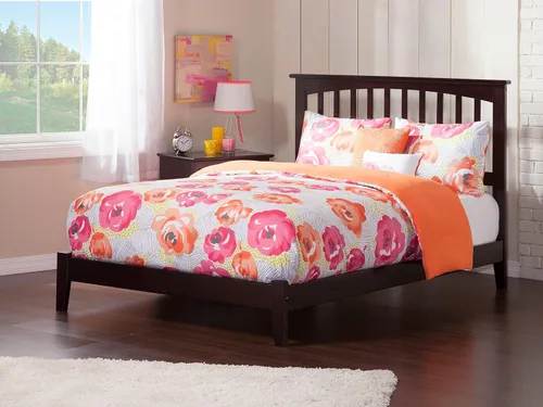Miniatura 4 de AFI, Mission Queen - Cama plataforma color espresso