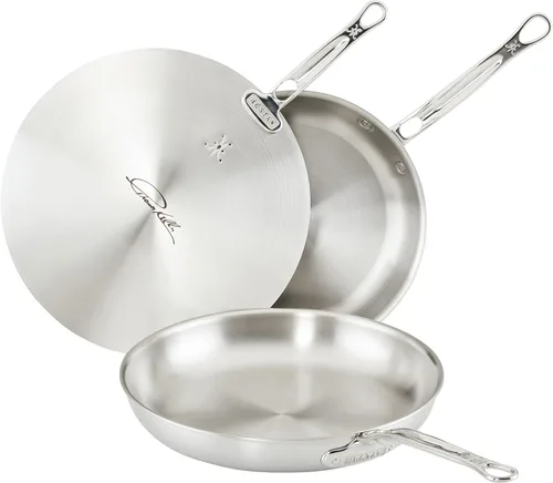 Miniatura 18 de Thomas Keller Insignia by Hestan - Juego de utensilios de cocina de acero inoxidable de 7 piezas, compatible con placa de inducción