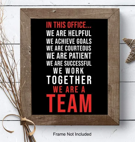 Miniatura 7 de Póster motivacional para la oficina – Póster inspirador para pared – Decoración única para el hogar y regalo para empresarios, gerentes, jefes