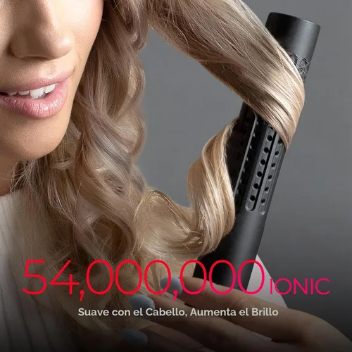 Miniatura 6 de TYMO Airflow 2.0 - Plancha rizadora de pelo 2 en 1, rizador de pelo 2 en 1, varita rizadora de 1.25 pulgadas para cabello largo y corto, doble Negro