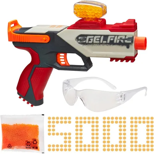 Miniatura 2 de Nerf Pro Gelfire Legion Blaster de Acción de Resorte, 5000 Rondas, Tolva de 130, Gafas Protectoras, Disparo de Impacto, Para Edades de 14 y Más