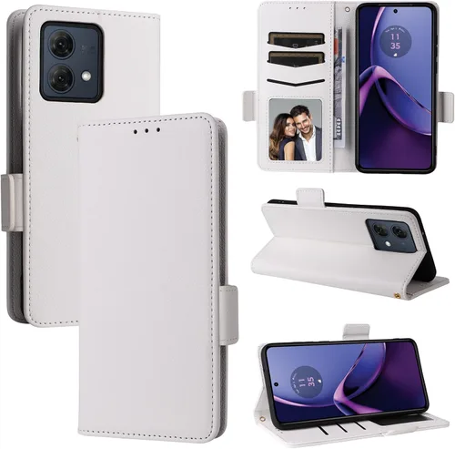 Miniatura 181 de Funda de piel sintética compatible con Motorola Moto E22 4G, funda de piel sintética compatible con Motorola Moto E22i 4G, color negro
