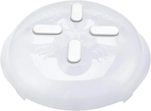 Miniatura 9 de HOVER COVER Cubierta magnética contra salpicaduras, tapa transparente de 12 pulgadas sin BPA, protector de placa ventilada con rejillas de Grafito