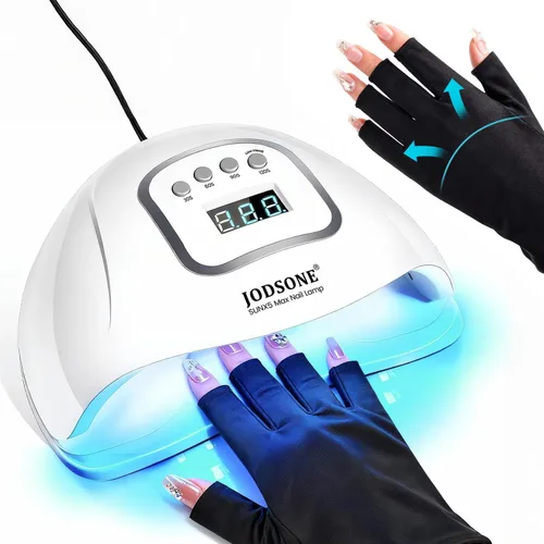 Miniatura 10 de JODSONE Lámpara de uñas LED U V, secador de uñas para esmalte de gel, luz LED con sensor automático y 4 temporizadores