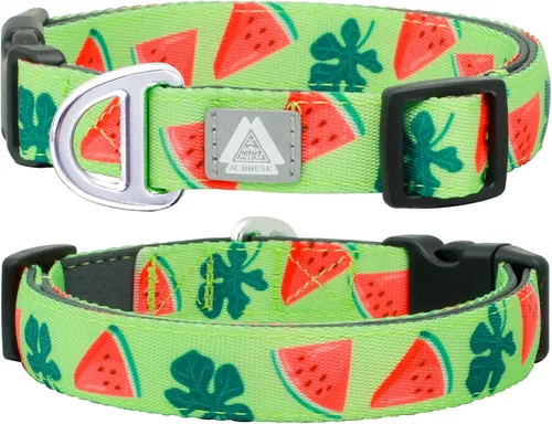 Miniatura 13 de Collar de perro acolchado suave, cuello de 16 a 25 pulgadas, collar ajustable resistente con logotipo reflectante 3M para perros medianos y grandes