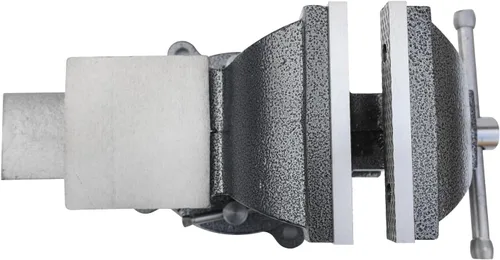Miniatura 55 de KAKA INDUSTRIAL Prensas de banco de 3 pulgadas de ancho de mandíbula, apertura de mandíbula de 3.5 pulgadas, Base giratoria resistente