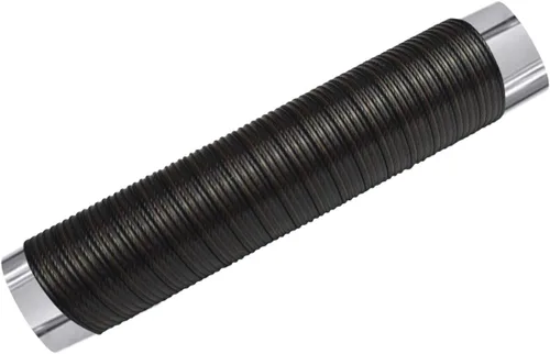 Miniatura 2 de RNY 200 pies de ratán de plástico de polietileno acanalado marrón con nervaduras negras para reparación, mesa de silla de ratán