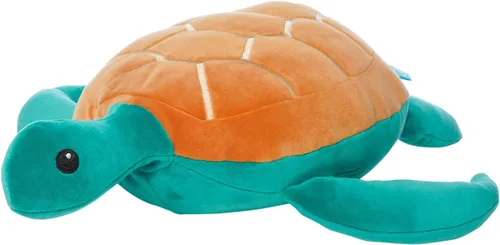 Manhattan Toy Velveteen - Juguete de peluche de tortuga marina salada, 14.5 pulgadas