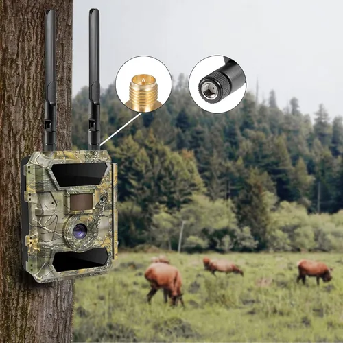 Miniatura 6 de 8dBi RP-SMA macho 3G 4G LTE Cámara celular Trail Antena de largo alcance compatible con Spypoint Link Micro Link Dark Link S Link EVO Tactacam