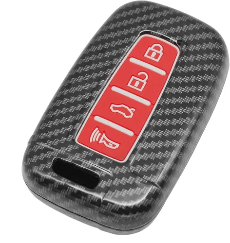 Miniatura 6 de Funda inteligente para llavero compatible con Hyundai Azera Elantra GT EQUUS Genesis Coupe Santa FE Sonata Tucson Veloster KIA Borrego Forte Sorento