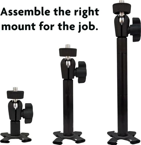 Miniatura 3 de Panavise Soporte universal para CCTV Negro 2.25 x 3.25 x 4.25