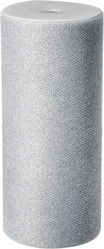 Miniatura 14 de Offray Sparkle - Cinta de tul para manualidades, 18 pulgadas por 10 yardas, narciso