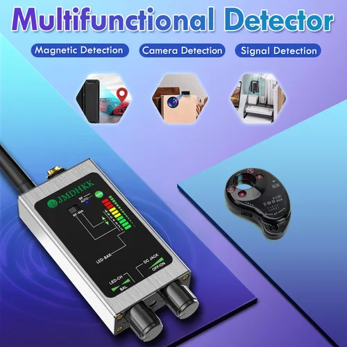 Miniatura 2 de JMDHKK Detector de Cámara Oculta M8000, Buscador de Cámara, Detector de Micrófonos Espía, Detector de Rastreador Magnético, Dispositivo Portátil