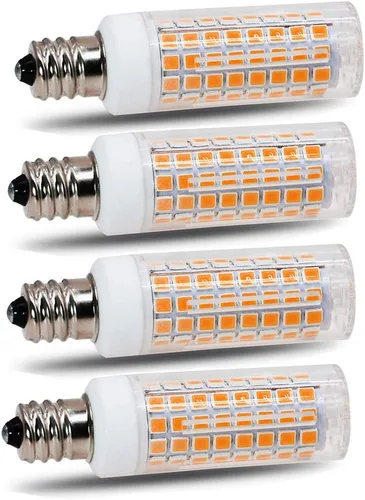 Miniatura 6 de Bombilla LED E11 de 75 W, 100 W, reemplazo de bombillas halógenas, JD T4 e11, mini base de candelabro de 110 V, 120 V, 130 bombillas de entrada
