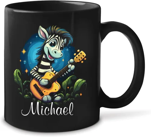 Miniatura 11 de Taza de té personalizada para amantes del tigre con nombre 2023, regalos personalizados para amantes de las mascotas, taza de café de cerámica
