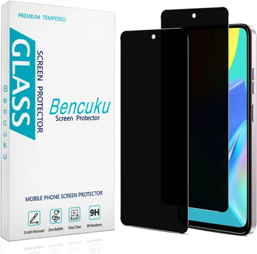 Paquete de 2 protectores de pantalla de privacidad para Motorola Moto G Stylus 5G 2024 de vidrio templado antiespía, antiarañazos, sin burbujas